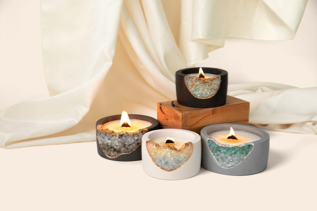 Signature Geode Candles