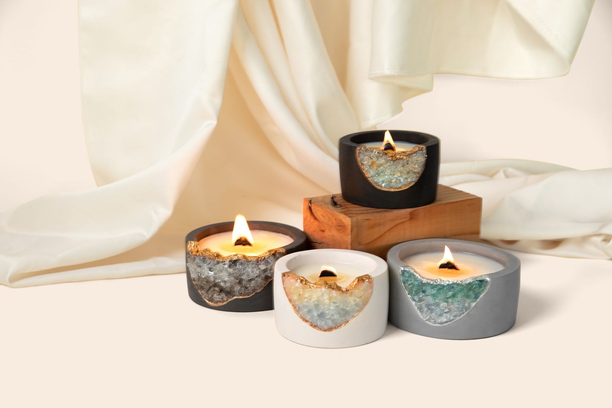 Signature Geode Candles