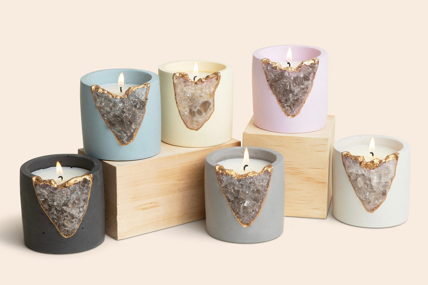 Essence Geode Candles