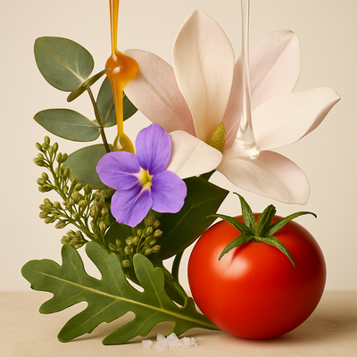 Floral / Airy / Green