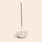 Earthware Quartz Incense Holder